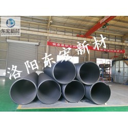 三门峡钢带增强聚乙烯螺旋波纹管厂家，DN800排污钢带波纹管