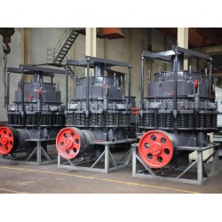 不同种类圆锥破碎机生产能力及生产力影响因素