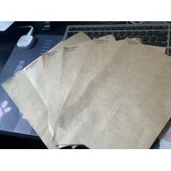 日本大兴牛皮纸，食品纸袋用本色牛皮纸，纸塑复合用全木浆牛皮纸