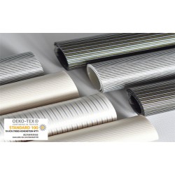 竖纹硅胶刻字膜 织带条纹硅胶刻字膜 服饰商标刻字