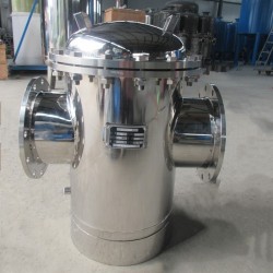 唐山反冲洗除污器 篮式高低过滤器