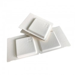 定模压纸塑托盘*品质可降解纤维干压纸塑来图制做纸浆模塑包装盒