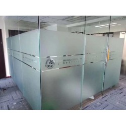 北京办公室玻璃膜,无锡办公室贴膜,上海办公室玻璃贴膜 渐变膜