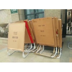 西安小区海报、社区展架.小区单位社区海报架、kt板伸缩展板架