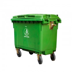 660L塑料垃圾桶  户外挂车大容量分类垃圾桶