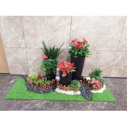 武汉室内盆景报价公司花卉养护室外苗木，商场绿植养护工厂盆景