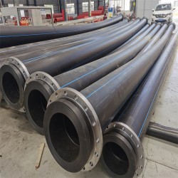 新疆法兰连接PE管厂家 Φ200法兰连接PE管价格