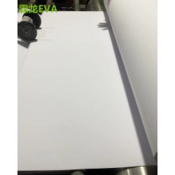 霖龙环保全新A料白色EVA泡棉防水板片材生产厂家