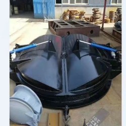 节能型双开浮箱式钢制拍门