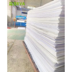 霖龙环保全新A料白色EVA泡棉防水板片材生产厂家
