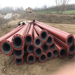 新疆矿浆尾渣管道厂家 钢衬超高分子矿浆尾渣管道