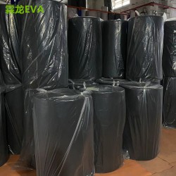 霖龙环保黑色防静电EVA可任意切割定制，绿色环保安全。