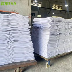 霖龙标准环保白色隔热片材EVA生产厂家