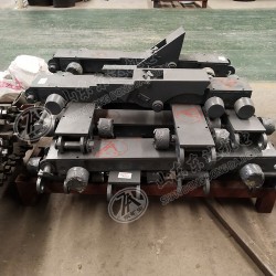 煤矿气动推车机罐笼井口600销齿式推车