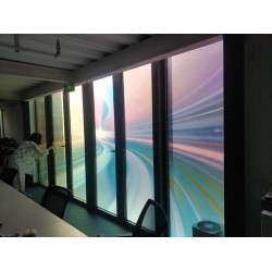 波音片多色膜 玻璃膜济南厂家玻璃隔热膜玻璃装饰膜