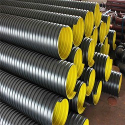 陕西聚乙烯钢带波纹管厂家 增强型聚乙烯钢带波纹管