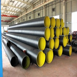 信阳聚乙烯钢带波纹管厂家 增强型聚乙烯钢带波纹管