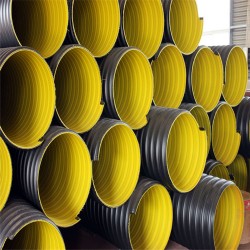 周口聚乙烯钢带波纹管厂家 增强型聚乙烯钢带波纹管