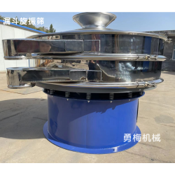 精细筛分超声波振动筛|红薯粉筛粉机圆形不锈钢材质