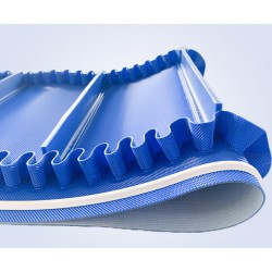 厂家源头PVC轻型工业输送带 挡板流水线工业皮带传动工厂直销