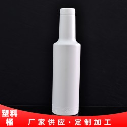 山东塑料瓶生产厂家批发1000ml白色带盖圆形塑料瓶子