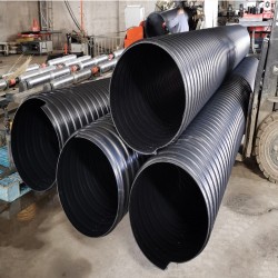 河南HDPE钢带增强螺旋波纹管厂