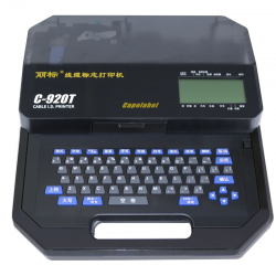 丽标佳能号码管打标机C-920T电子线号打码机