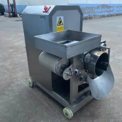 商用全自动鱼肉采肉机去鱼刺鱼骨设备海鲜去壳机不锈钢鱼肉机