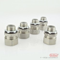 一洋五金不锈钢直接头,外丝外螺纹端式接头配套金属软管用