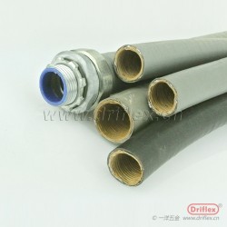 LV-5包塑普利卡金属软管耐水电工纸+镀锌钢带+PVC